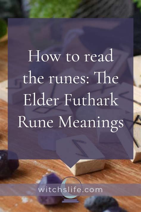 Rune meanings reference guide
